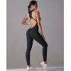 Гладкий комбінізон Leggings Body Crop T-shirt model 56 (NERO) Гладкий комбінізон Leggings Body Crop T-shirt model 56 (NERO)